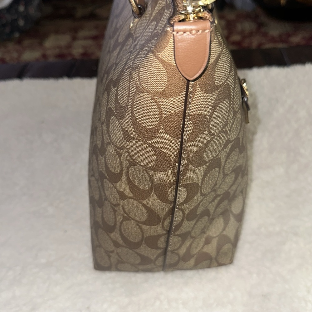 Coach F79609 Signature Tote Bag for Women X& 2 matching wallets - Picture 7 of 16